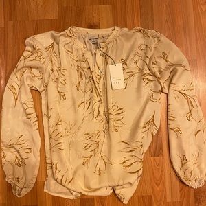 A New Day Size Small Beige Blouse